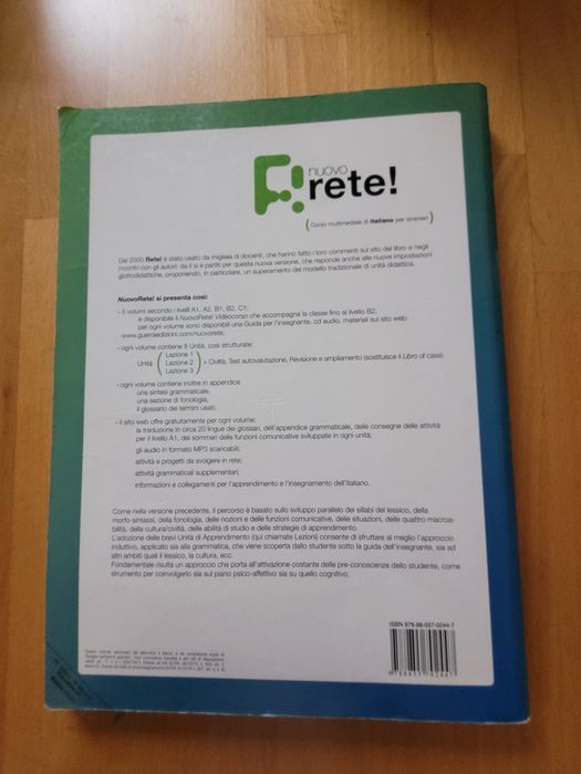 Podręcznik do nauki języka włoskiego Nuovo Rete A1