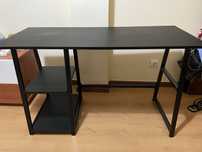Mesa Secretária Kasa Preta, 120x50