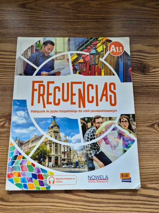 Książka do hiszpańskiego Frecuencias A1.1