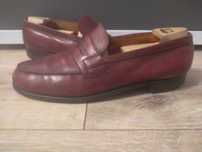 JM Weston Leather flats loafer size 8,5 luksus buty