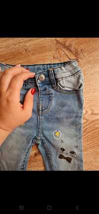Jeansy spodenki dla dziewczynki