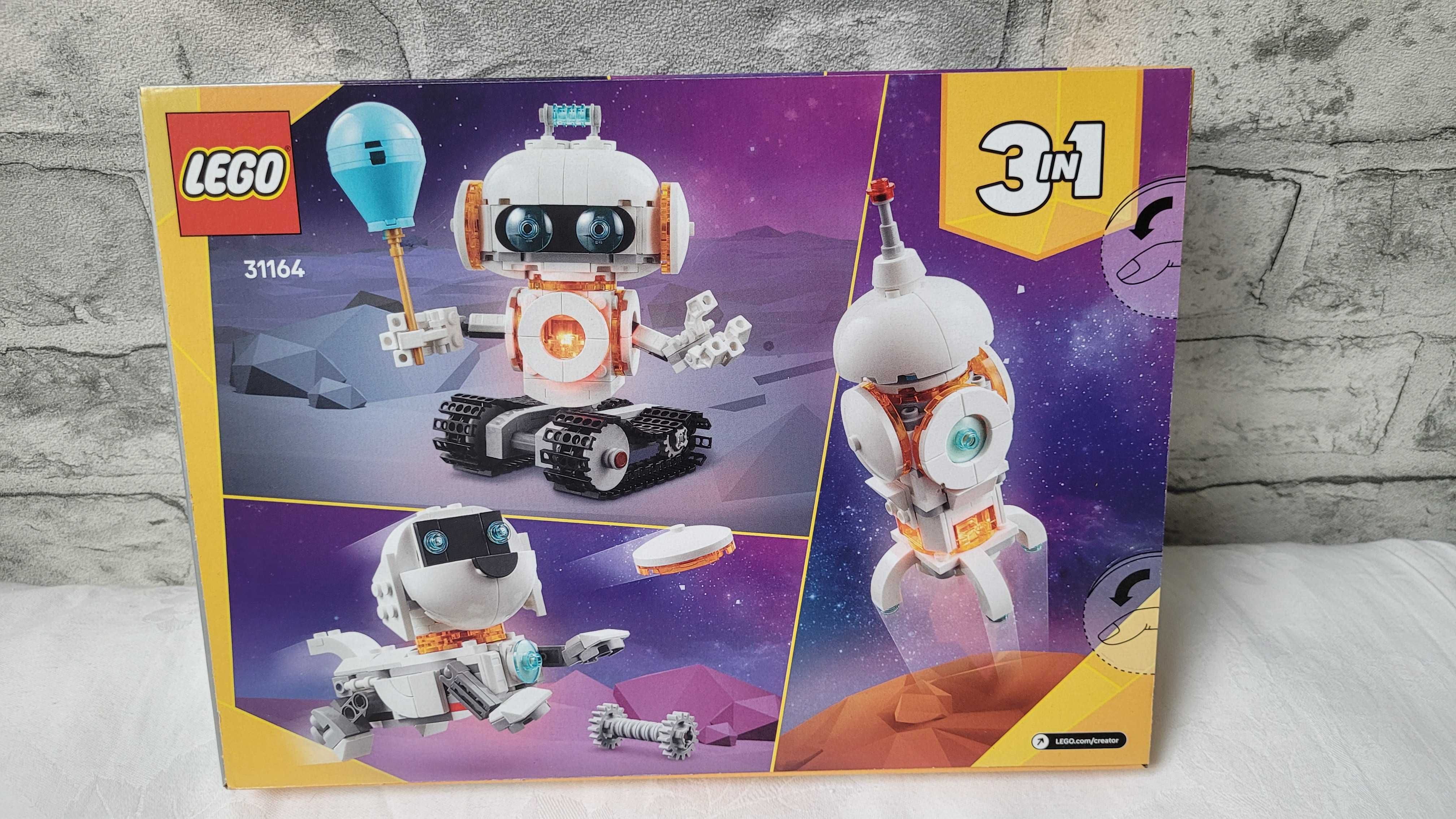 Klocki LEGO Creator kosmiczny robot 3 w 1