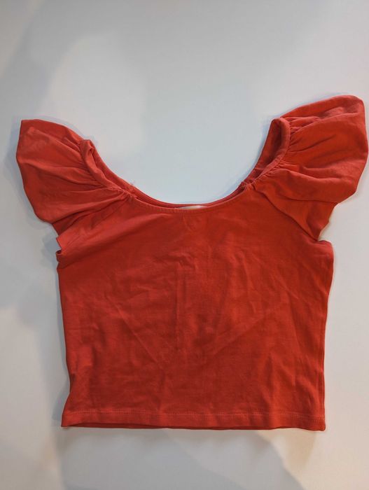 Яскравий топ з відкритими плечима Ostin