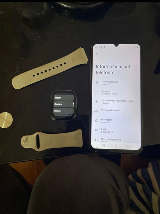 Telemóvel realme c53 + Smartwatch redmi
