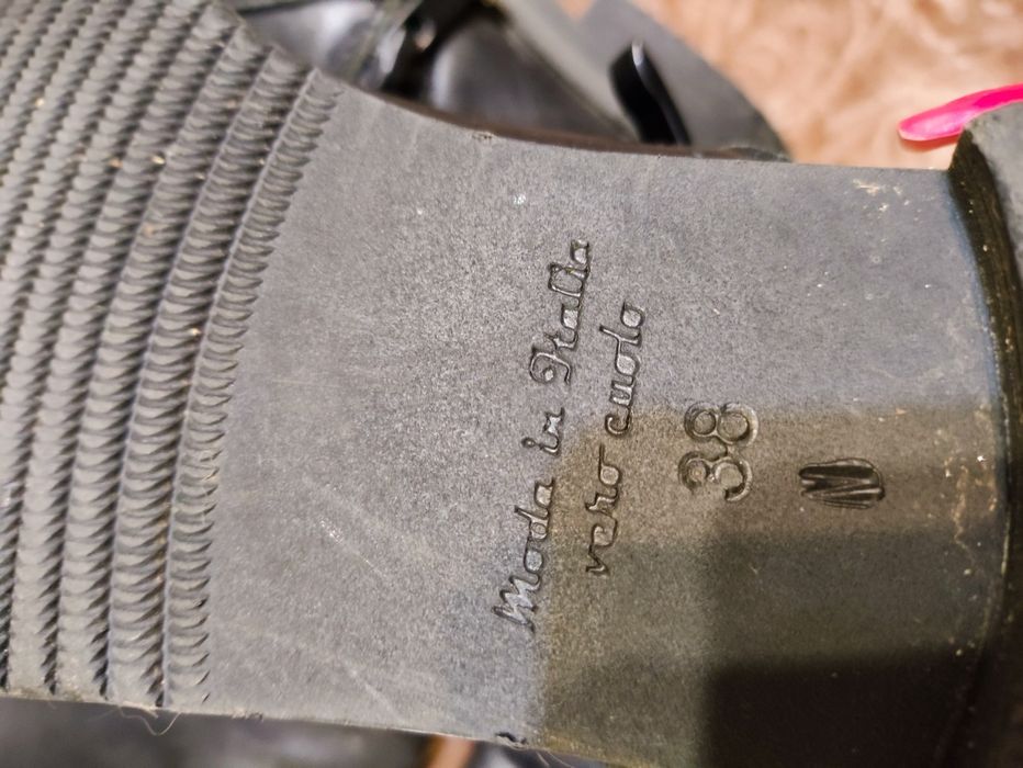 Ботфорты, сапоги кожаные