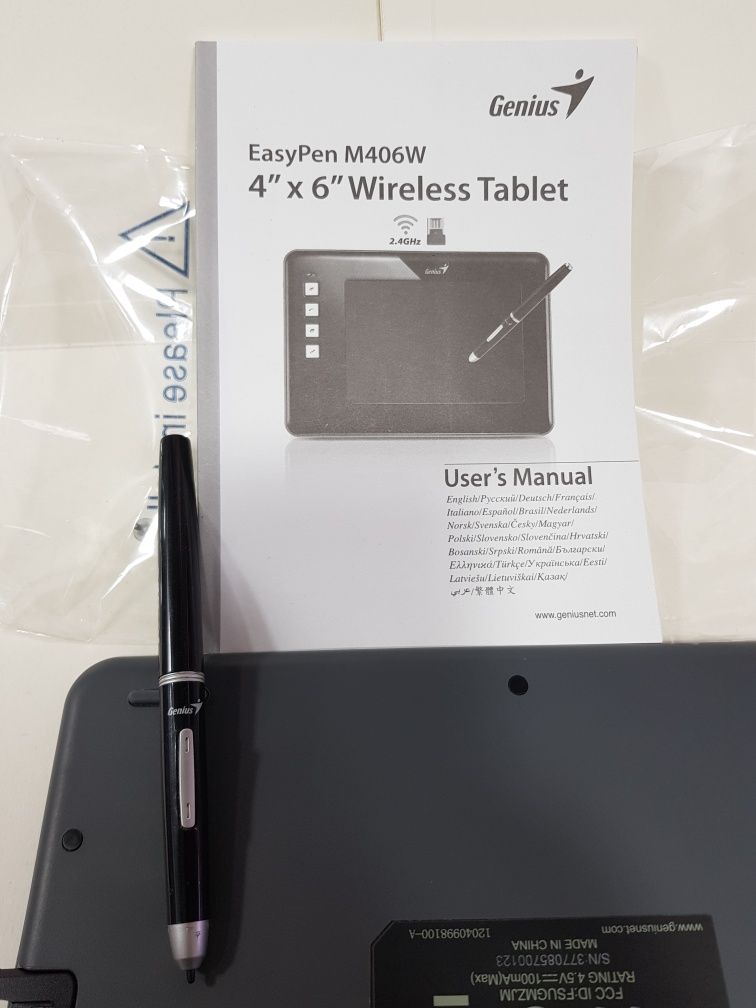 Графический планшет Genius EasyPen M406W