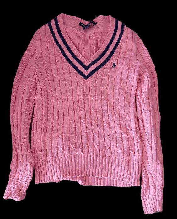 кофта кардиган ralph lauren розовый/рожевий
