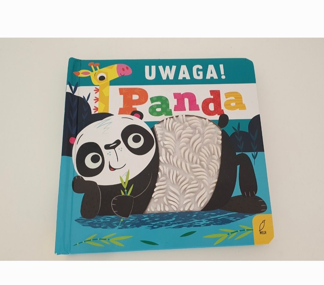 Uwaga, panda! Książka z gumowymi elementami