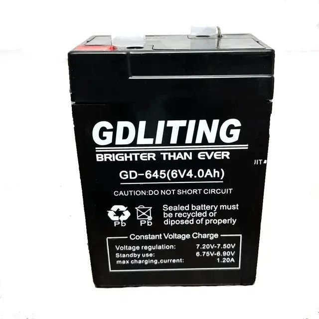 Акумулятор на Ваги Ліхтарик Фонарик 4 V 6 V 4A 4,5A 5A 6A 1,5V 3V