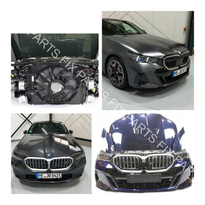 Капот BMW i5 G60 оригинал фары, бампер, двери, салон