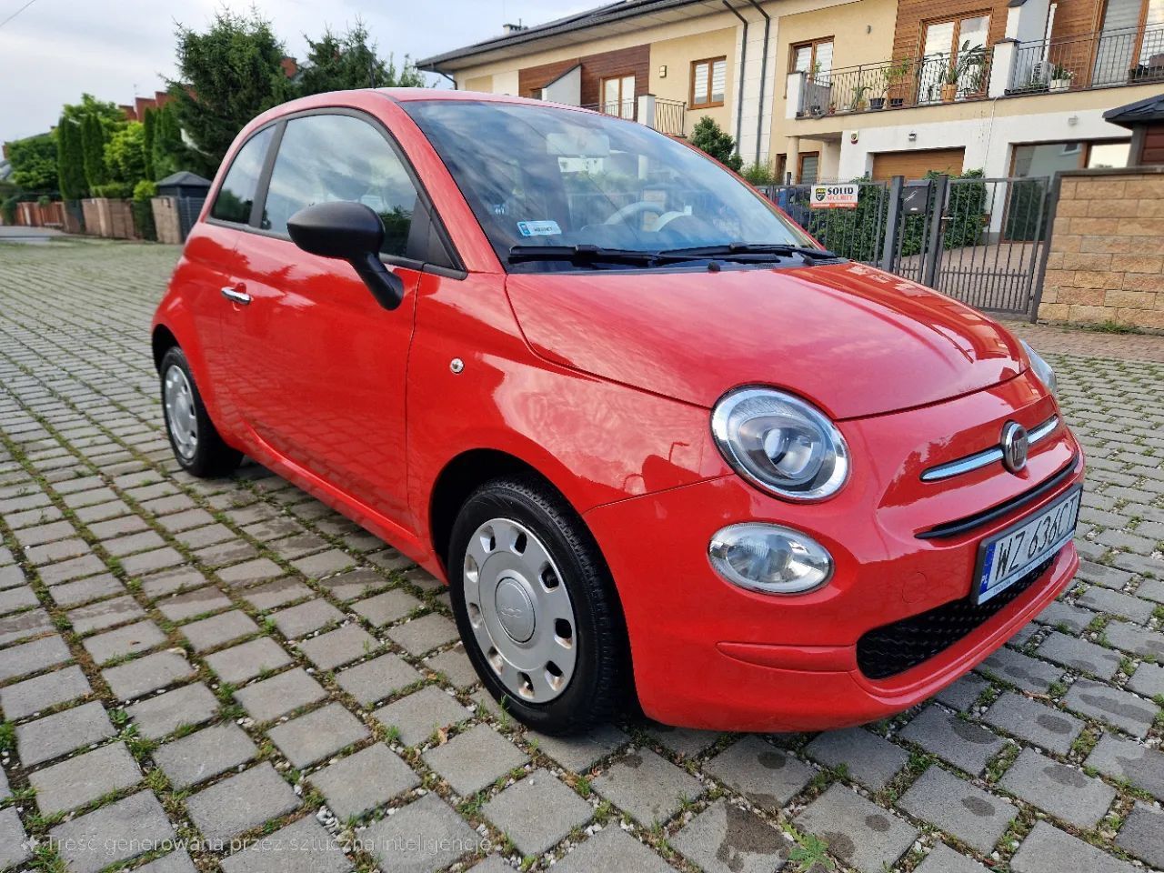 Fiat 500 Fiat 500 1.2 Pop, 1 właściciel, salon Polska