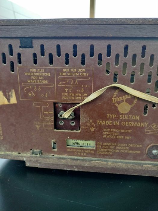 UNIKAT! stare radio lampowe Blaupunkt Sultan 25 300