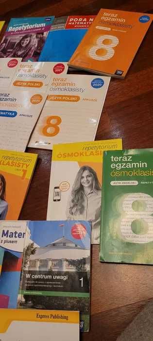 Egzamin ósmoklasisty 18 repetytoriów, polski, matematyka, angielski