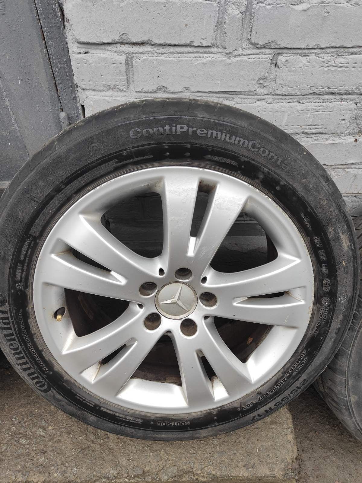 215/55r17 продам диски мерседес w210 mercedes