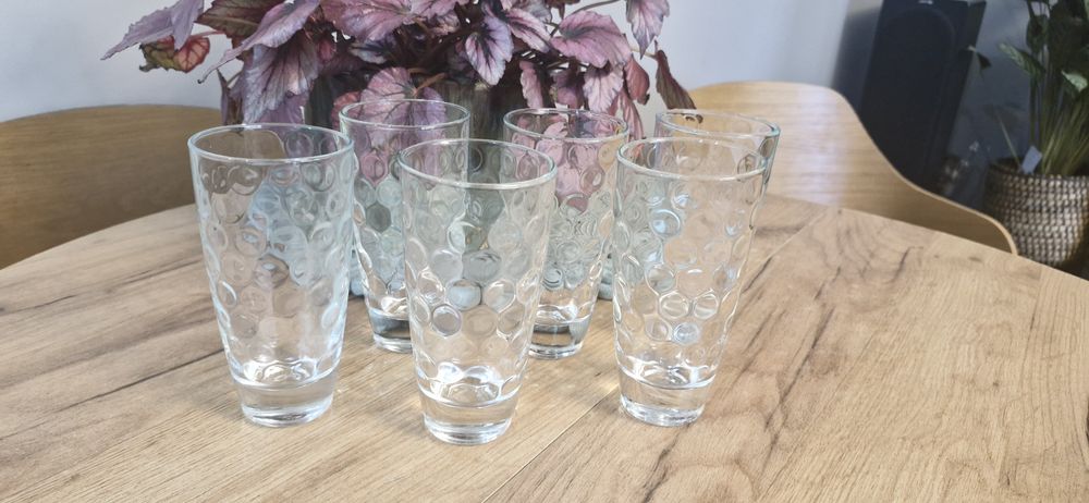 12 szt szklanki wysokie do napojów