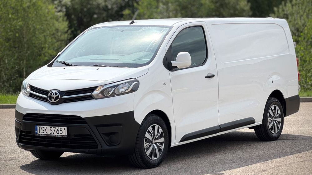 Toyota Proace MAXI LONG  L2H1 2018r 2.0 D4D 122KM, 3-Osobowy, Webasto, Podgrz. Fotele