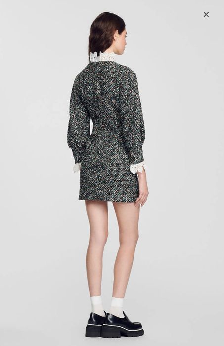 Твідова сукня Sandro нова з бирками