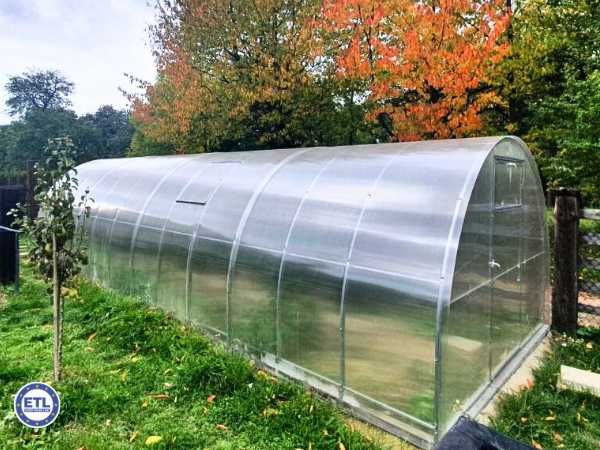 Szklarnia Tunel ogrodowy 3x4 3x6 3x8 Profil 40x20 Poliwęglan 4 / 6mm