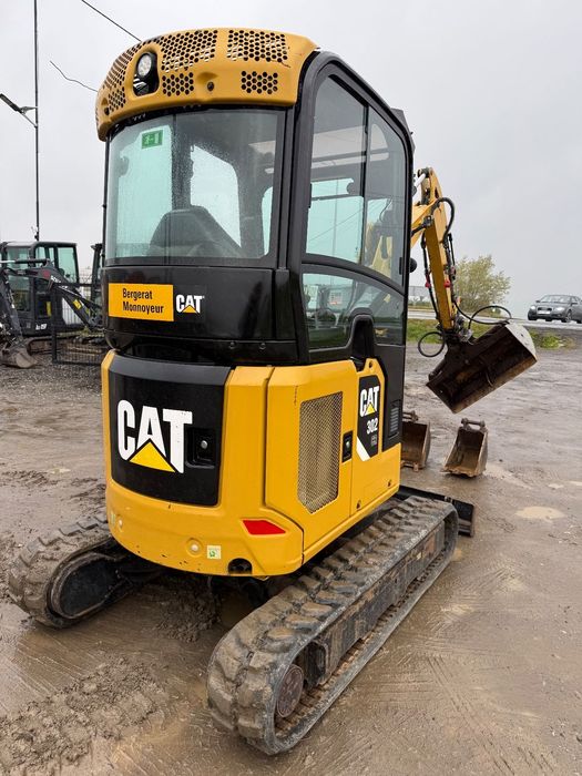 Caterpillar 302 CR  Minikoparka CAT 302 CR Zadbana ! Salon PL 2.1 T Mini koparka