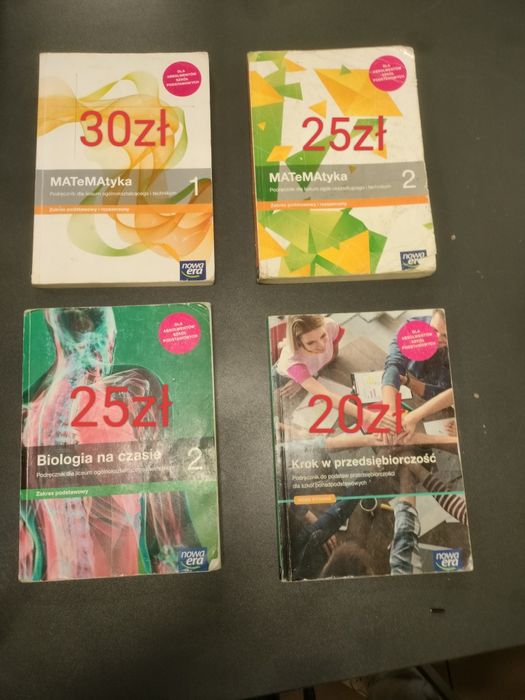 Ksiazki do liceum - technikum