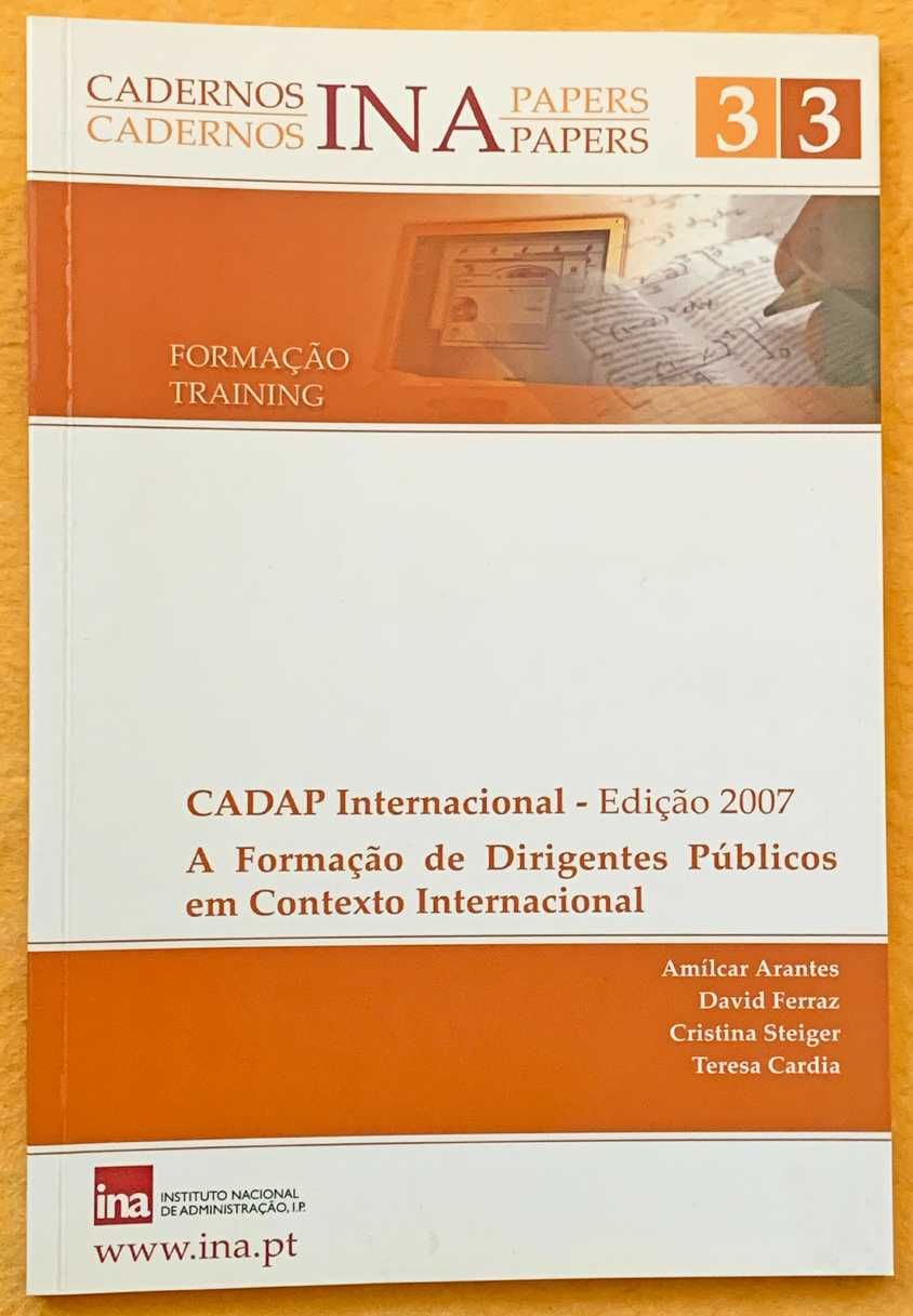 Livro Novo: CADAP Internacional Form.Dirigentes Públ.Cont.Inter.