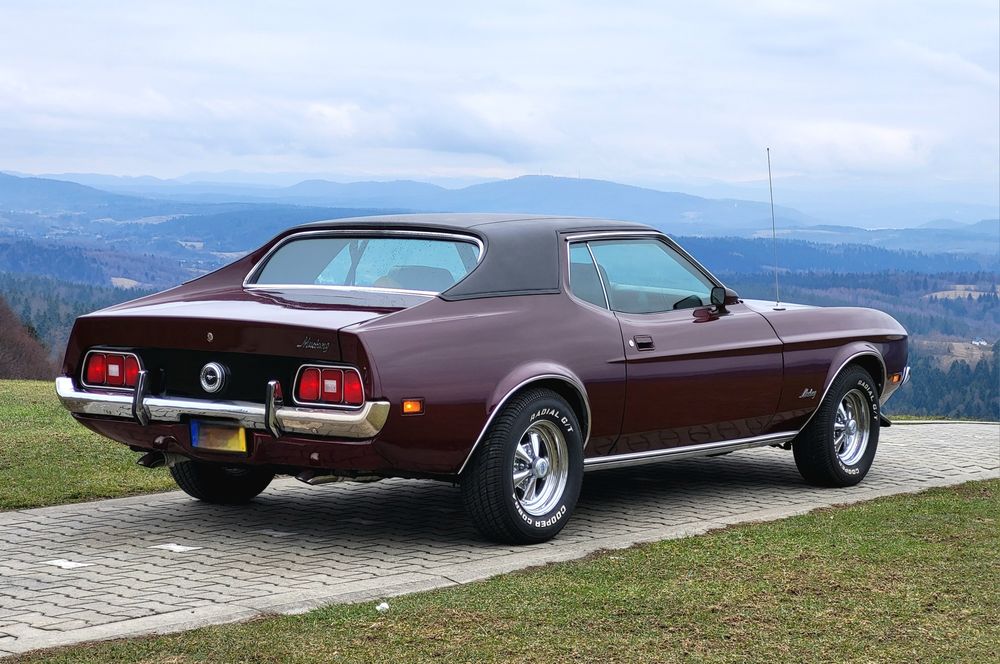 Ford Mustang Grande 5.7 V8  z 1972   ZAMIANA