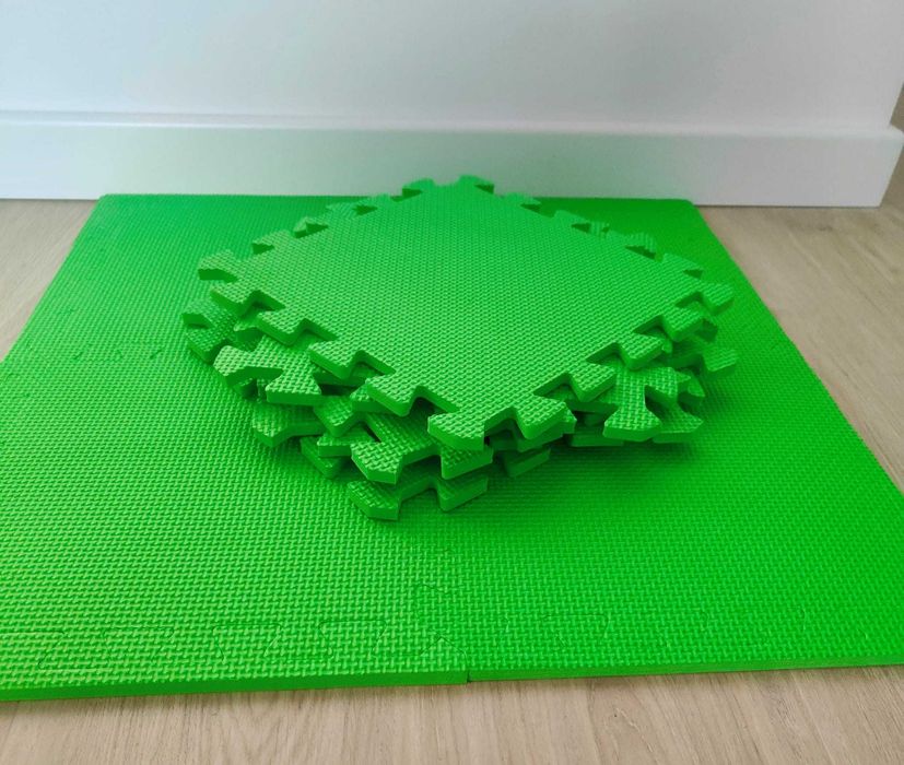 NOWA Mata 120x90cm |12szt. puzzle piankowe ćwiczeń pod sprzęt siłownię