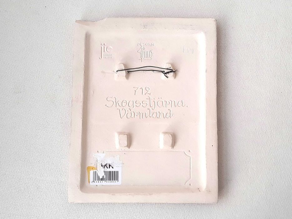 JIE GANTOFTA Kafelek ceramiczny , kafel , obrazek , plakieta - Szwecja