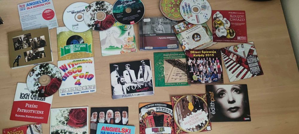 Płyty CD w dobrym stanie. Promocja.59 sztuk.