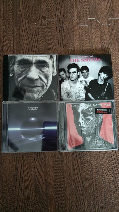 Deep Purple very best of 2cd The Smith best of
 The Cure Singles 
Roll