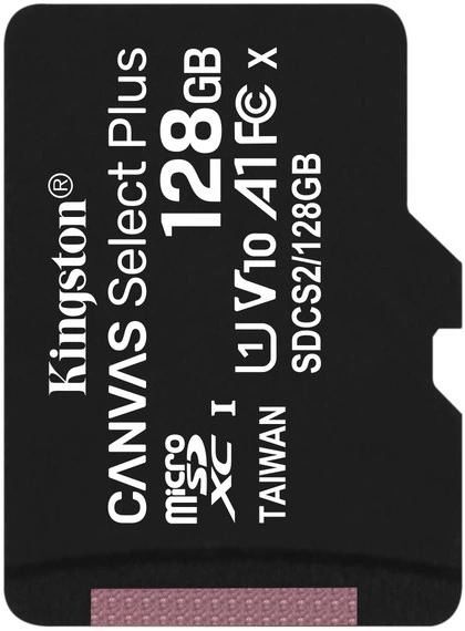 SD-карта Kingston 128 гб + адаптер