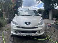 Peugeot 207cc 2008 kabriolet