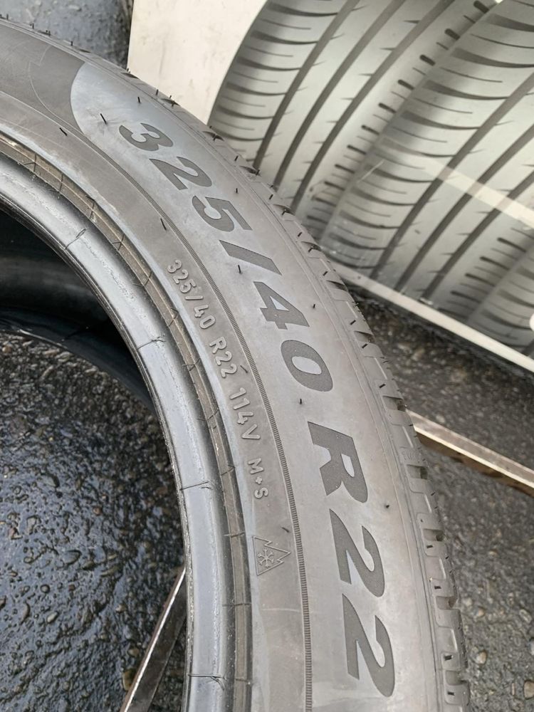 Шини 325/40 R22 Pirelli зима 2022 рік,6 мм