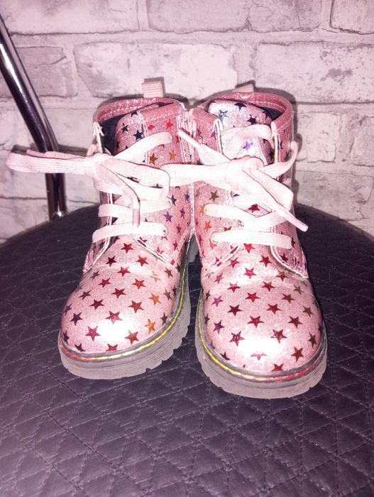 Botki trapery dziewczęce r 27