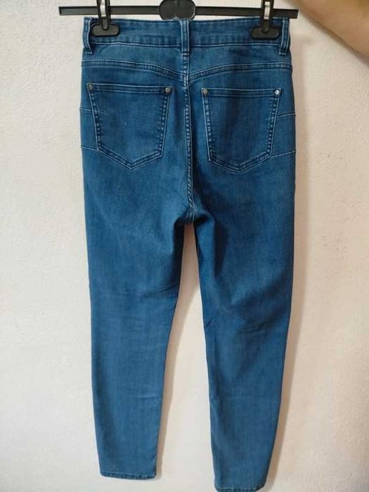 Jeans/calças de ganga skinny com brilhantes