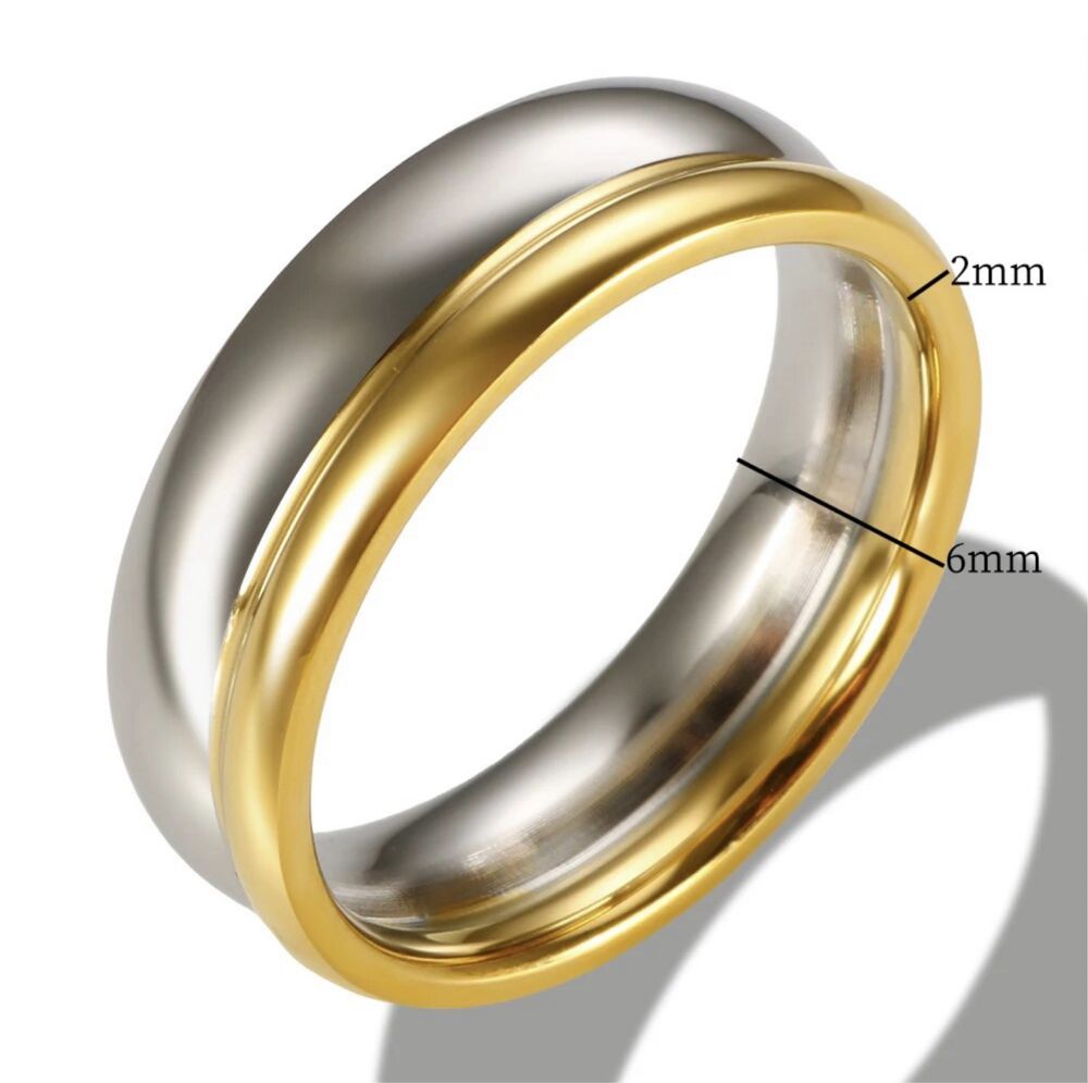 Новые кольца серебристые/золотистые в объявлении 3 шт