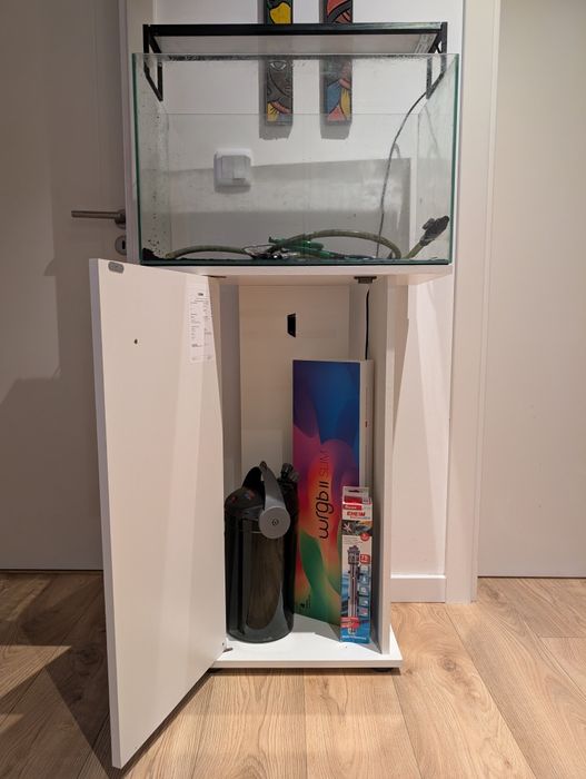 Kit completo Aquário 70L + Móvel Suporte (oportunidade)