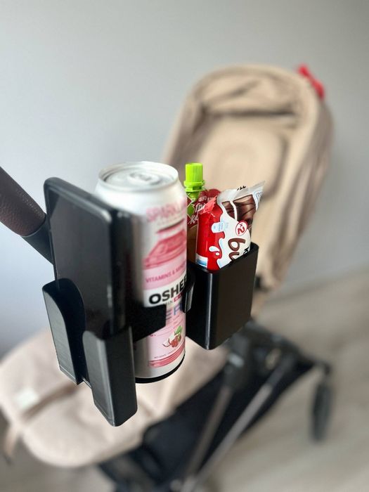Uchwyt na kubek telefon przekąski organizer do wózka Cybex