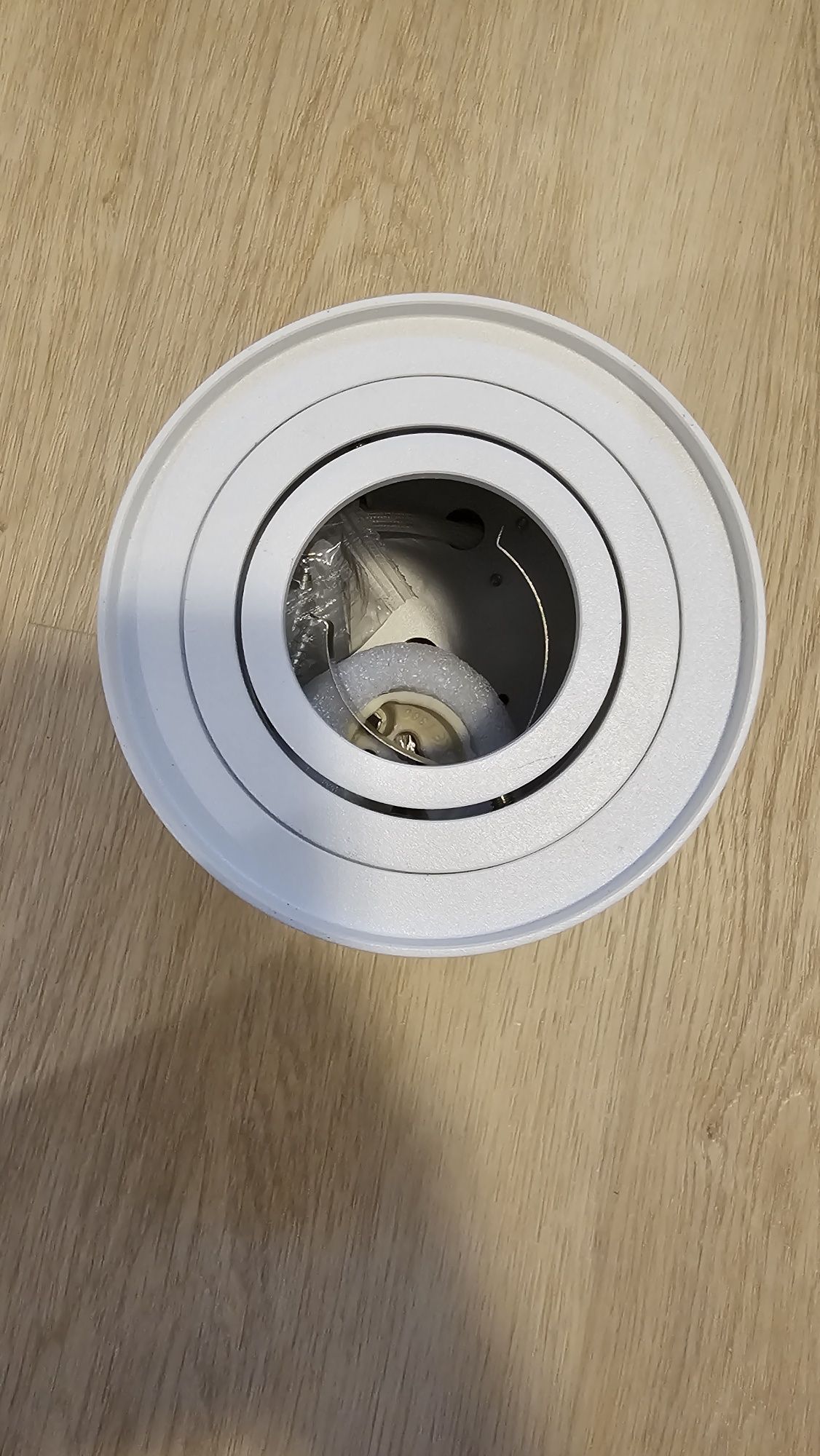 Lampa sufitowa natynkowa SKAND 1 biala