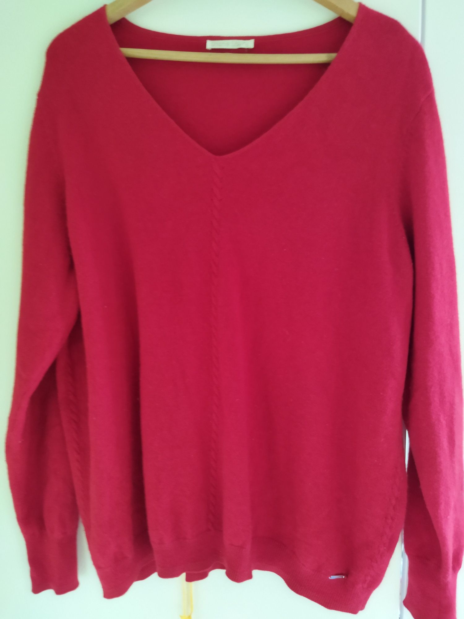 Sweter wełniany kaszmirowy 36-38-40 Diane Laury