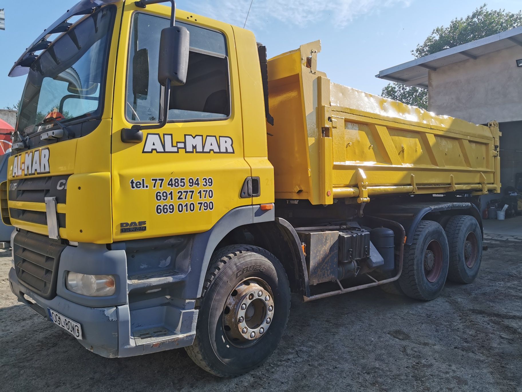 Sprzedam Daf CF 85.340 6x4 hydroburta 2006