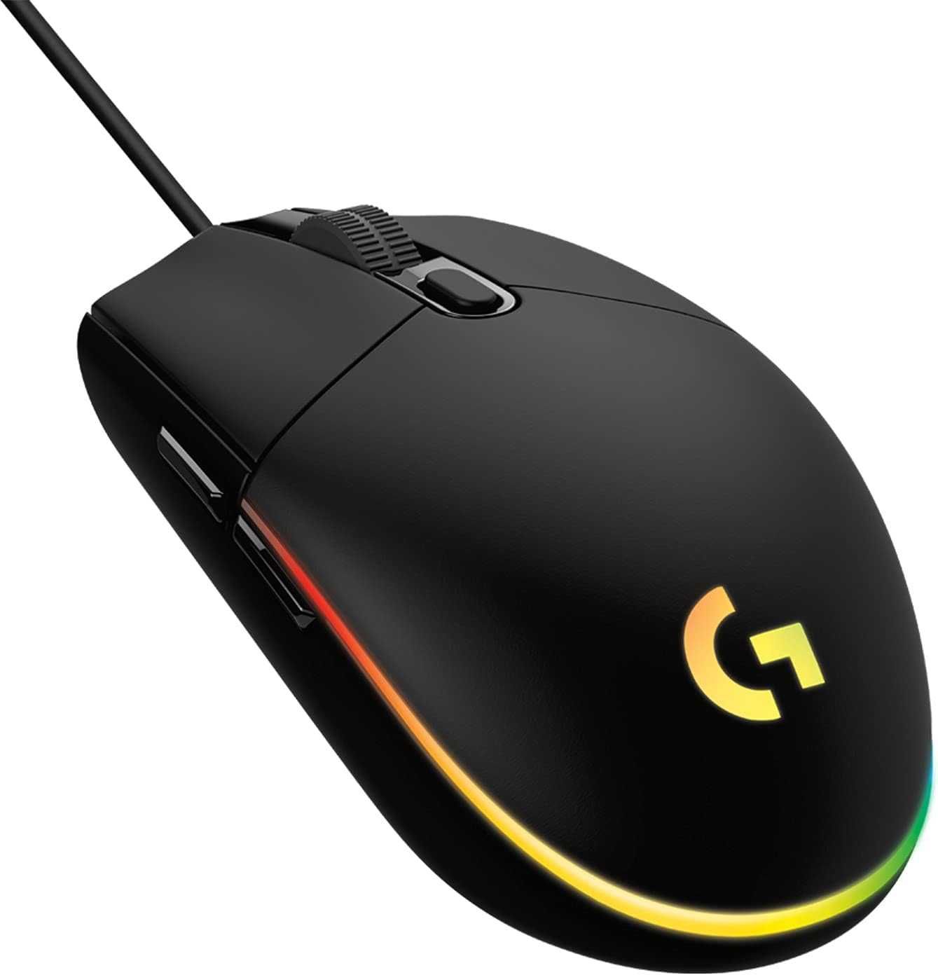 Używana Myszka przewodowa Logitech G203 LightSync sensor optyczny