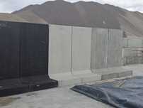 Betonowe ogrodzenie premium, L-ka na ogrodzenie betonowe, betonowy mur