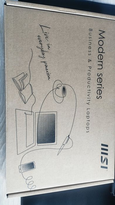 Laptop MSI Modern 15,6 AMD Ryzen 5 7530U 16GB 512GB SSD NOWY B7M-284