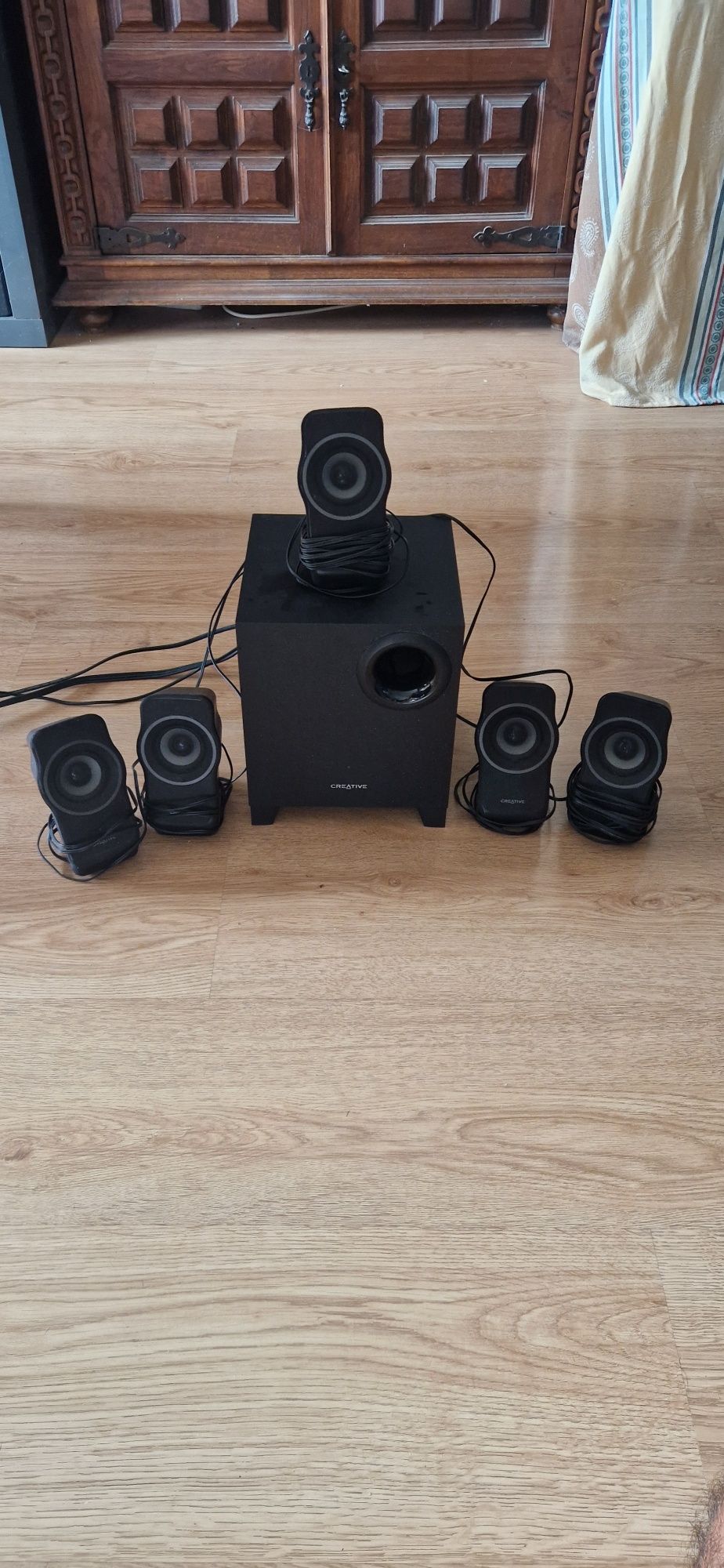 Sistema de som 5.1 Creative A520 (como novo)