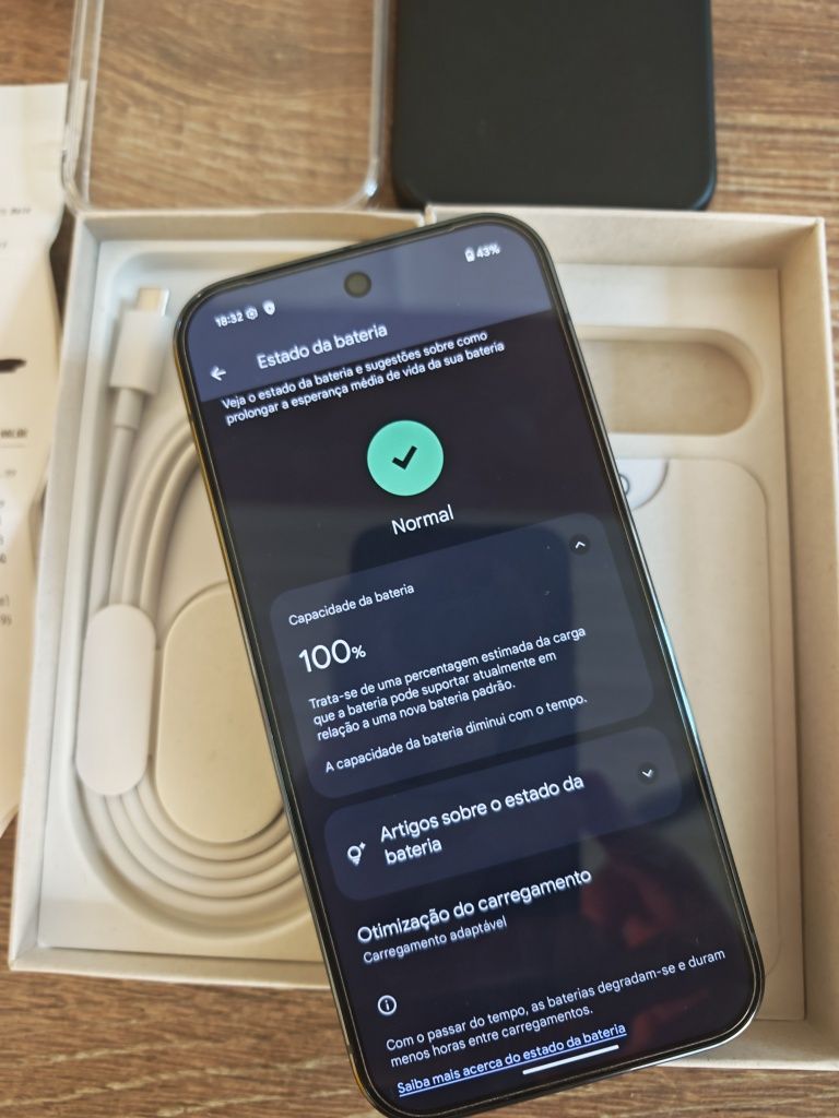 Google Pixel 9 Pro 6.3" 16GB/128GB Preto Seminovo C/Garantia Aceito Re