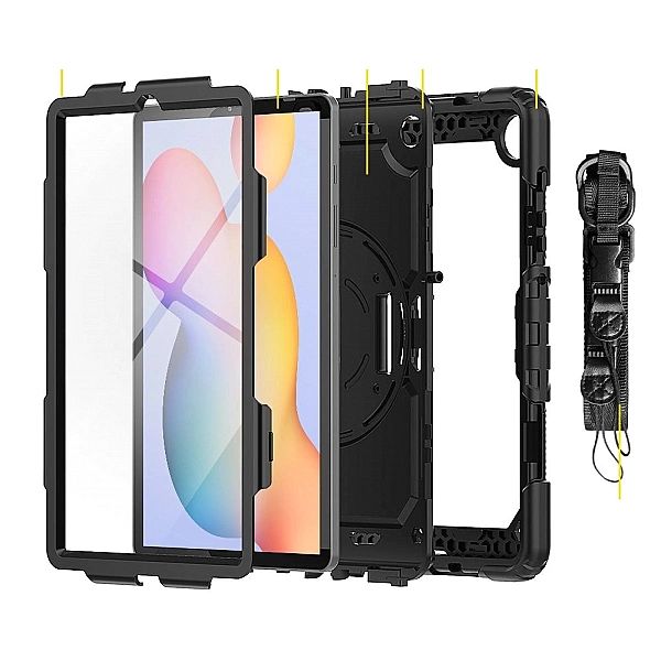 Etui Solid360 do Galaxy Tab S6 Lite 10.4/2020 / 2022 Black