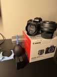 Canon Eos m50 m2 + kit + sigma 56mm + dodatki