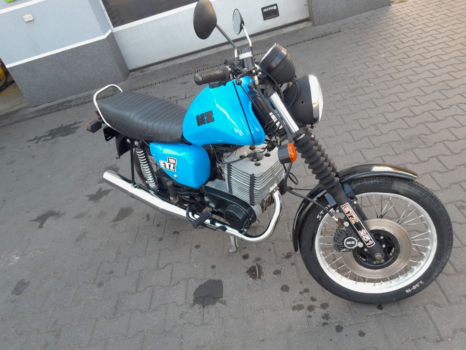 MZ ETZ 251 rejestracja biała tablica