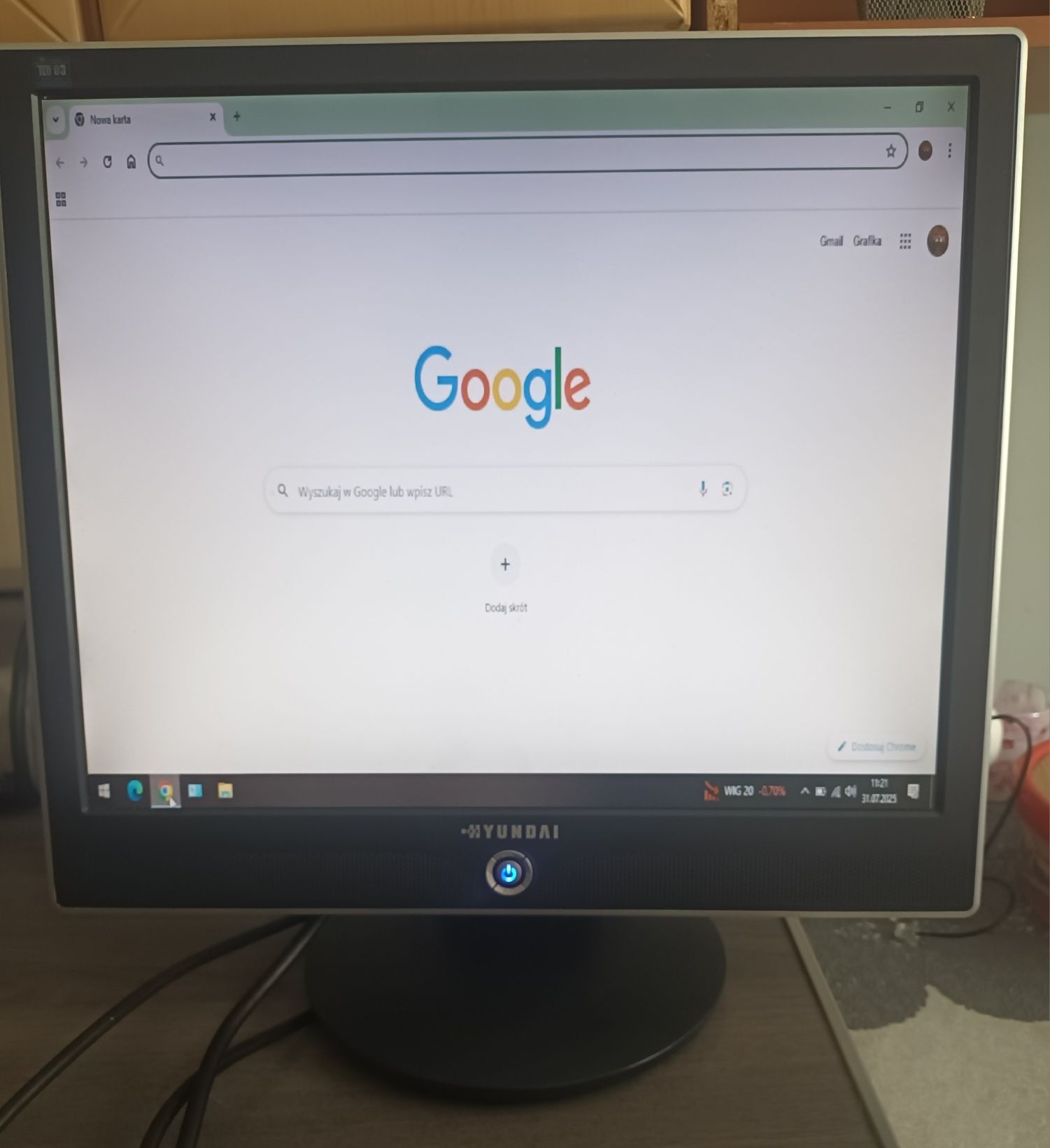 Monitor LCD HYUNDAI N91S 19"
